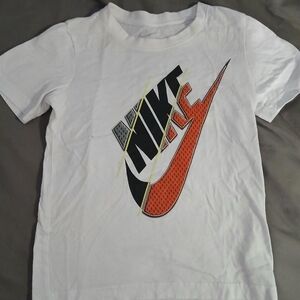 Red and black Nike t shirt